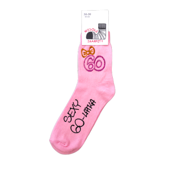 [Sd01-60] Skarpetki damskie Sexy 60 latka